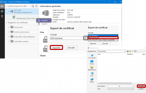 exporter sa clé publique sur Idopte